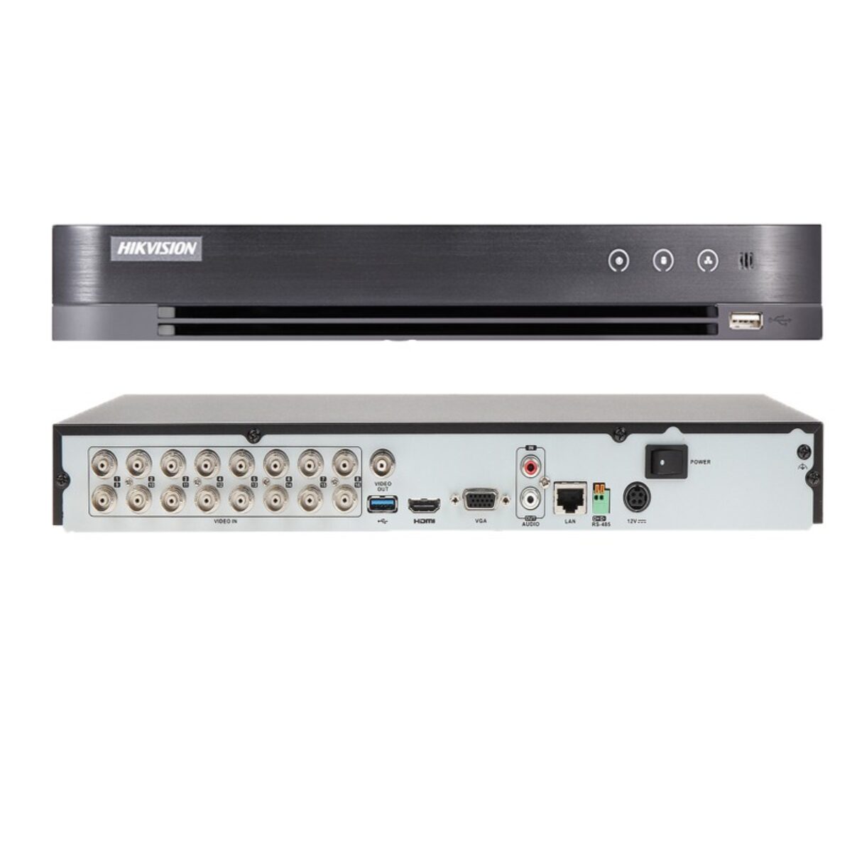 Hikvision DVR 16 channel 5MP/3K  Audio Acusence   iDS‐7216HQHI‐M1