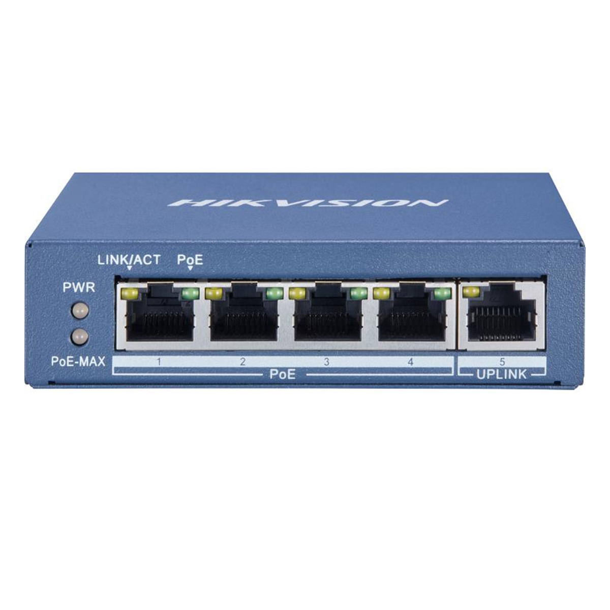 Hikvision 4 Port Gigabit Unmanaged POE Switch  – DS-3E0505P-EM