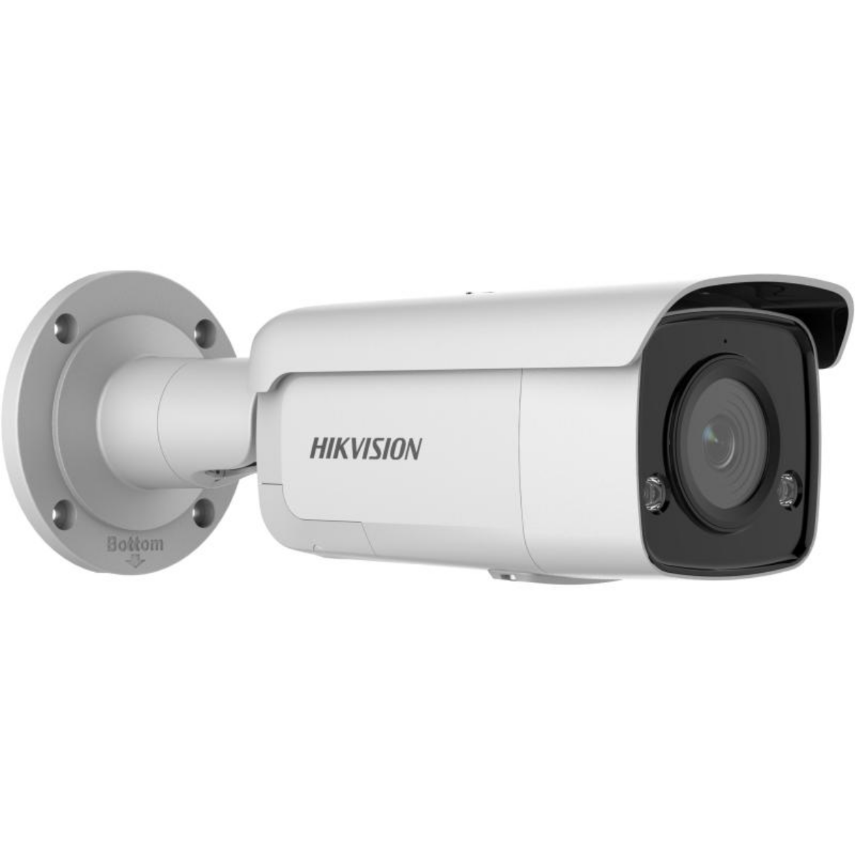 Hikvision 4MP AcuSense Strobe Light and Audible Warning Fixed Bullet Network Camera – DS‐2CD2T46G2‐ISU/SL