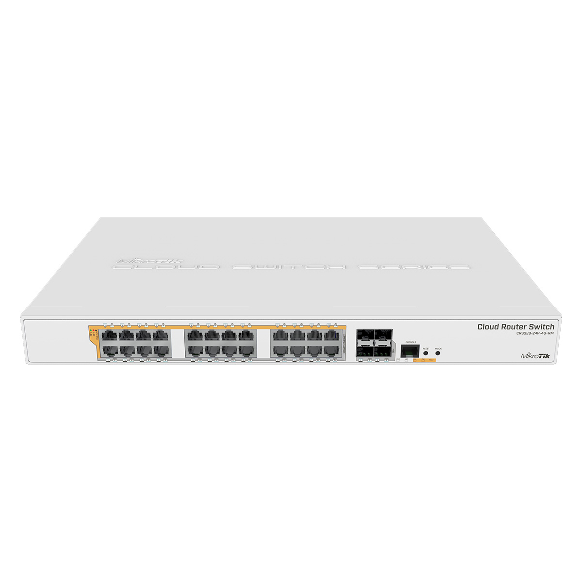 MikroTik 24 Port Gigabit Ethernet Router/Switch – CRS328-24P-4S+RM