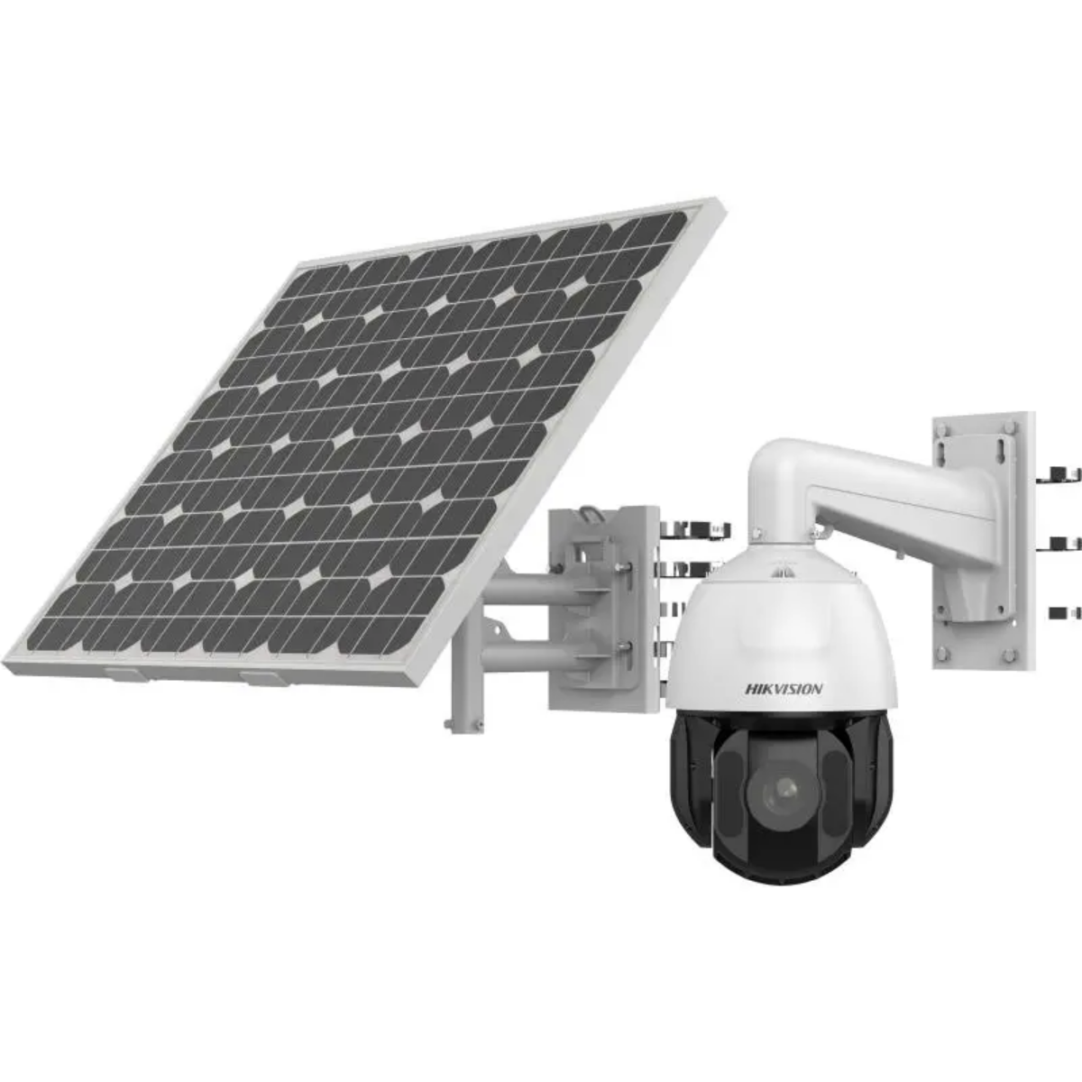 Hikvision 4MP 25X Pro Solar-powered Security PTZ Camera Kit – DS‐2DE5425IWG‐4G