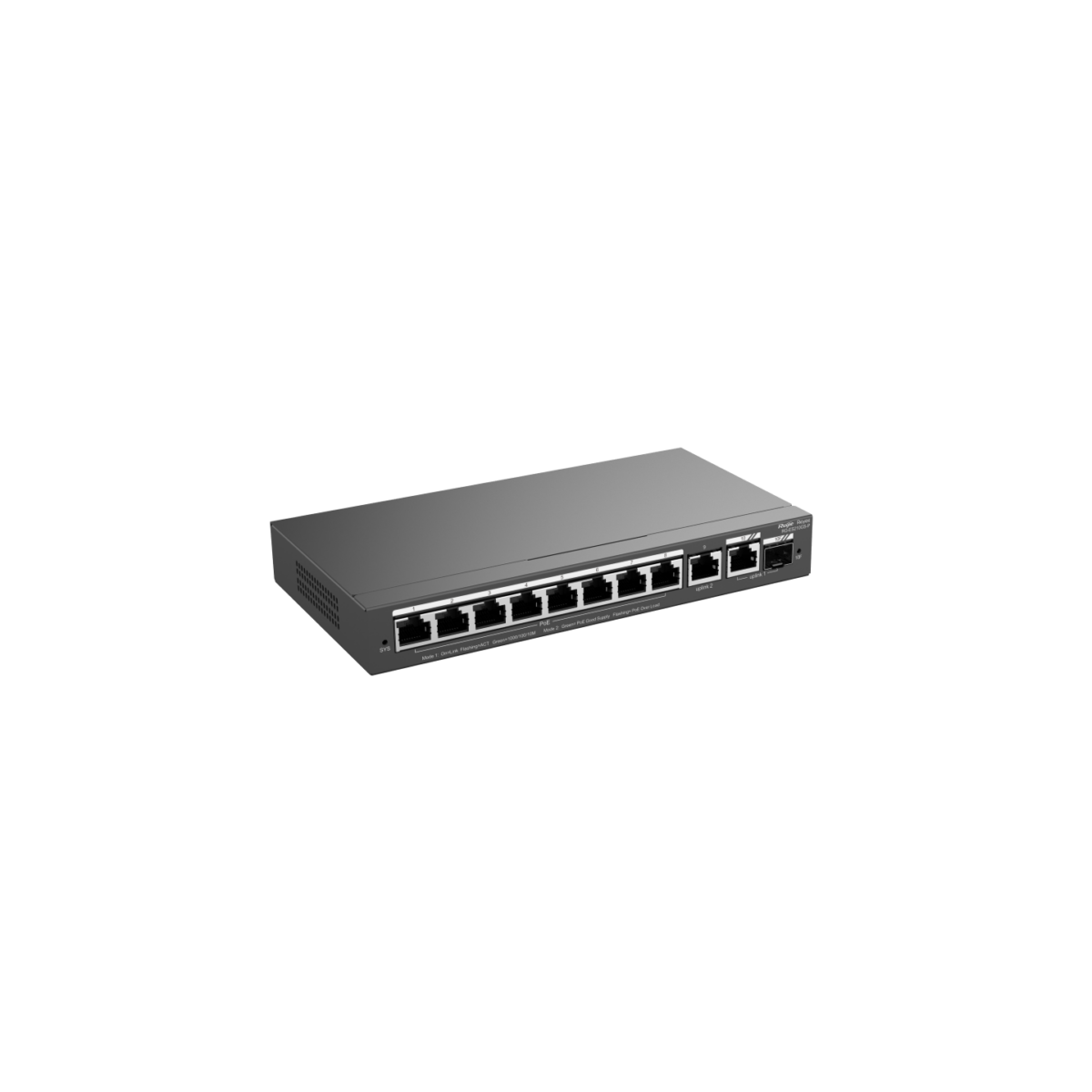 10-Port Gigabit Smart Cloud Managed PoE Switch – RG-ES210GS-P