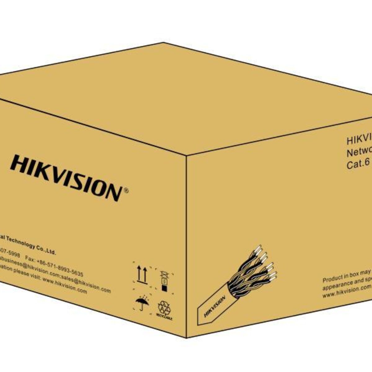 Hikvision Cat6A U/FTP LSZH Dca Cable – DS‐1LN6APSL4 (O‐STD)