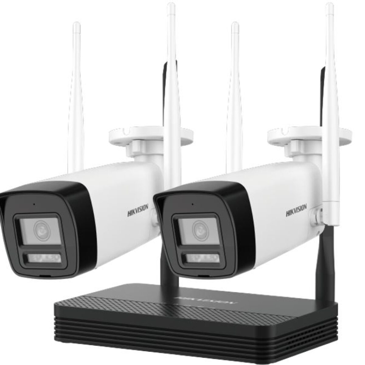 Hikvision 4MP H.265 TWO bullet WiFi NVS Kit – NKS424W0H