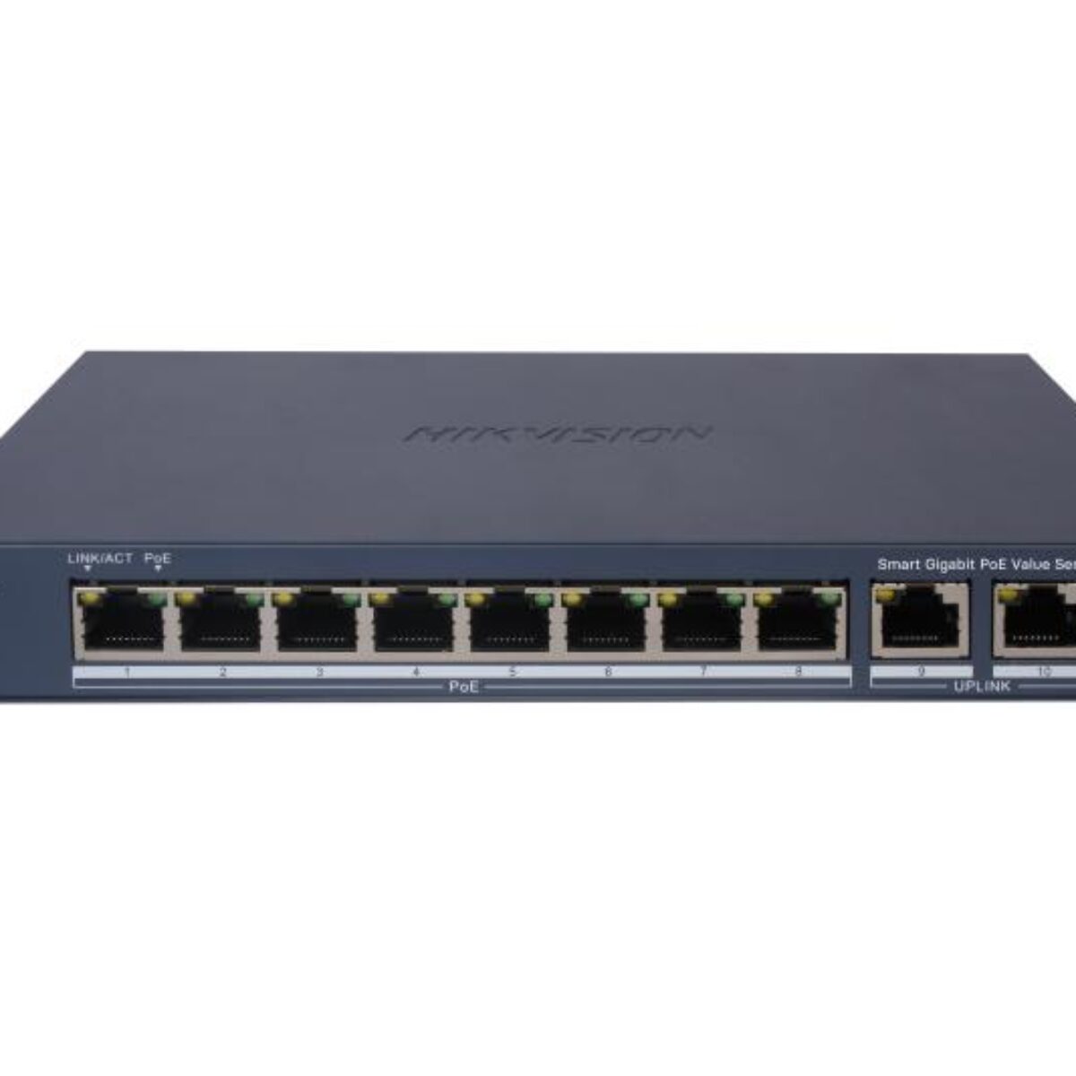 Hikvision 8 Port Gigabit Smart POE Switch – DS-3E1510P-EI/M