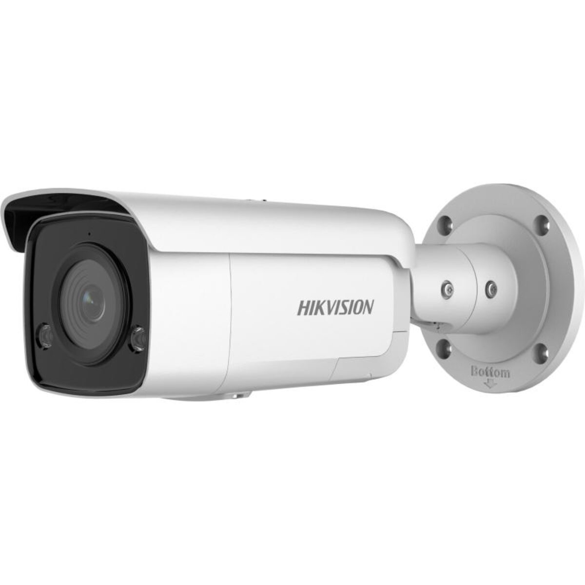 Hikvision 4 MP AcuSense Strobe Light and Audible Warning Fixed Bullet Network Camera – DS-2CD2T46G2-ISU/SL