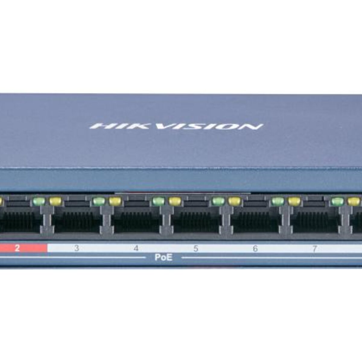 Hikvision 8 Port Fast Ethernet Unmanaged POE Switch – DS-3E0109P-E/M(B)